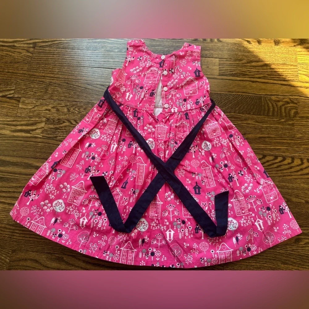 Westside Girls Pink Cottagecore House Floral Fit & Flare Dress 5-6Y